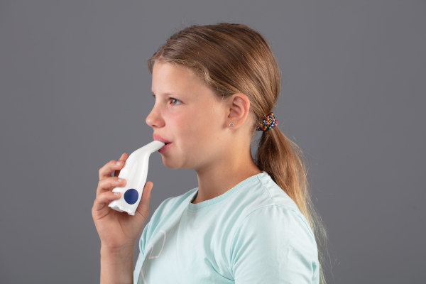 Salzpfeife Mini Anwendung